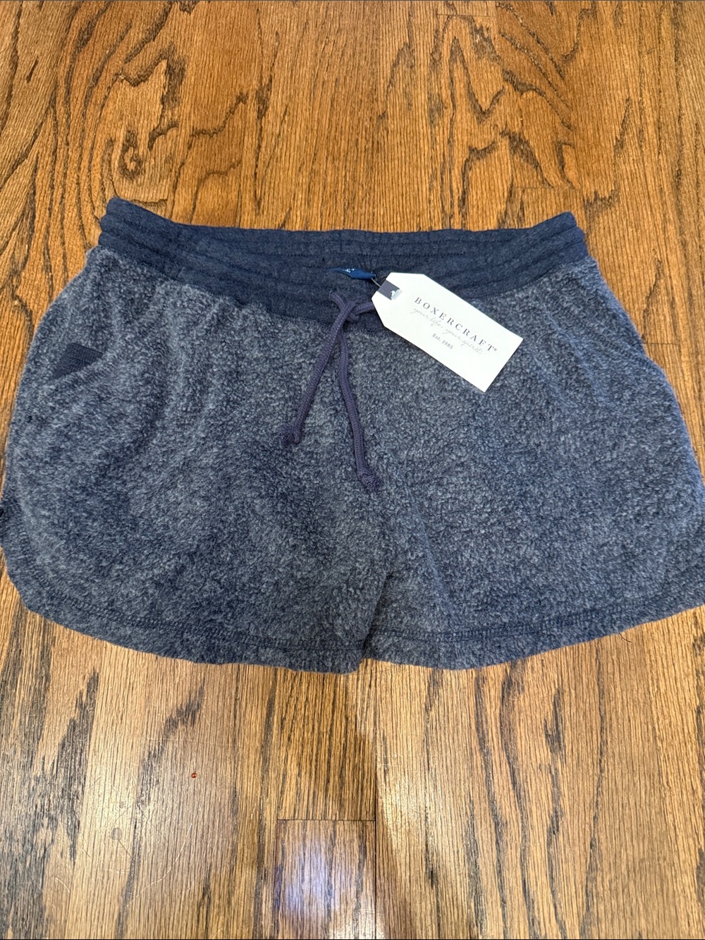 boxercraft Black Knit Lounge Shorts